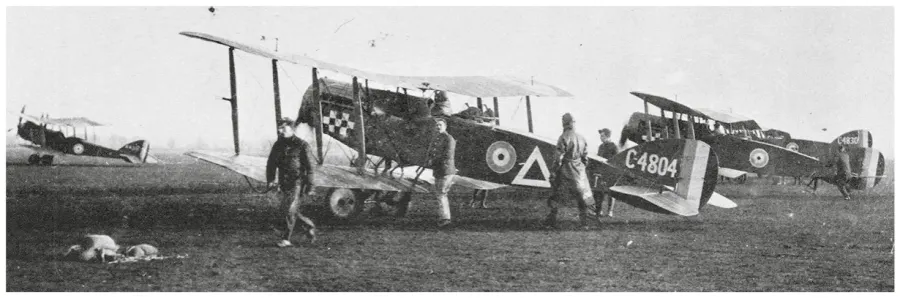 Aerodrome, Western Front, 1918